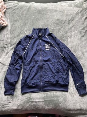 NBA Navy 75th anniversary Warm Up Jacket